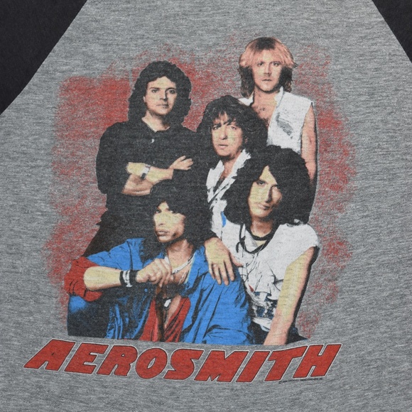 Vintage Super Rare Aerosmith 1984-85 Tour Shirt - Picture 3 of 8